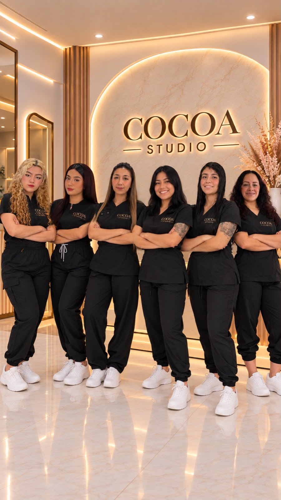 Equipo de Cocoa Studio Roma en Roma Norte